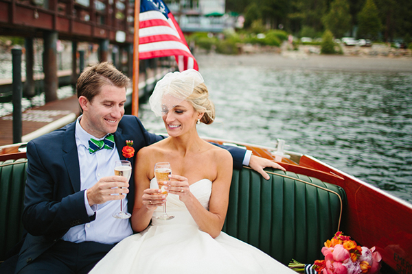 americana nautical lake tahoe wedding 