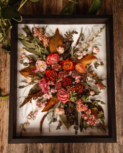 Pressed Bouquet in Lake Tahoe